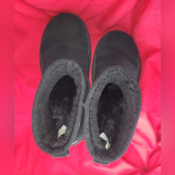 Koolaburra by UGG Suede Koola Mini Boot Size 7 - Picture 3 of 5